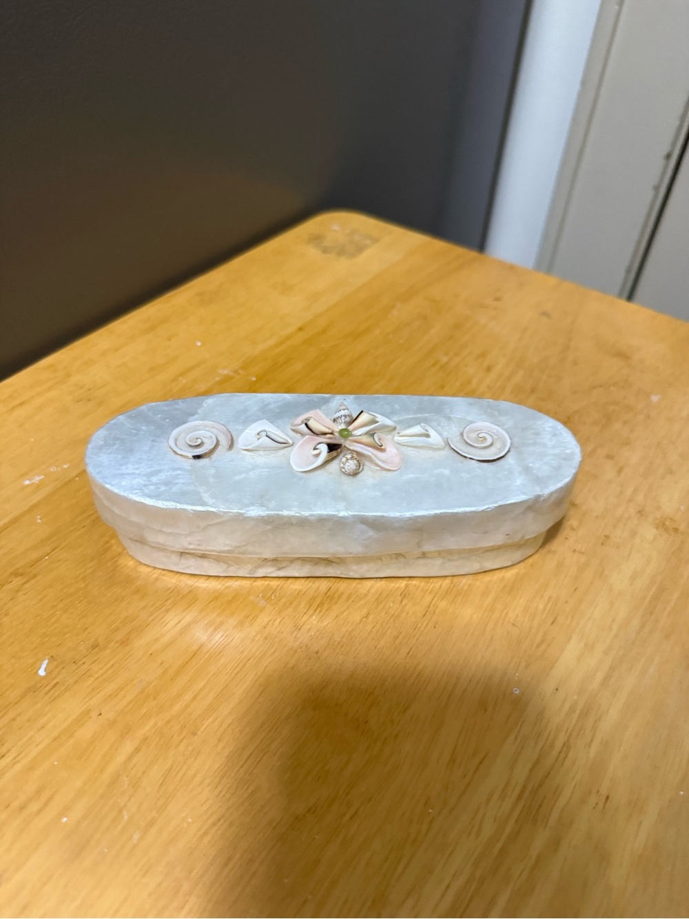 mother of pearl trinket box
